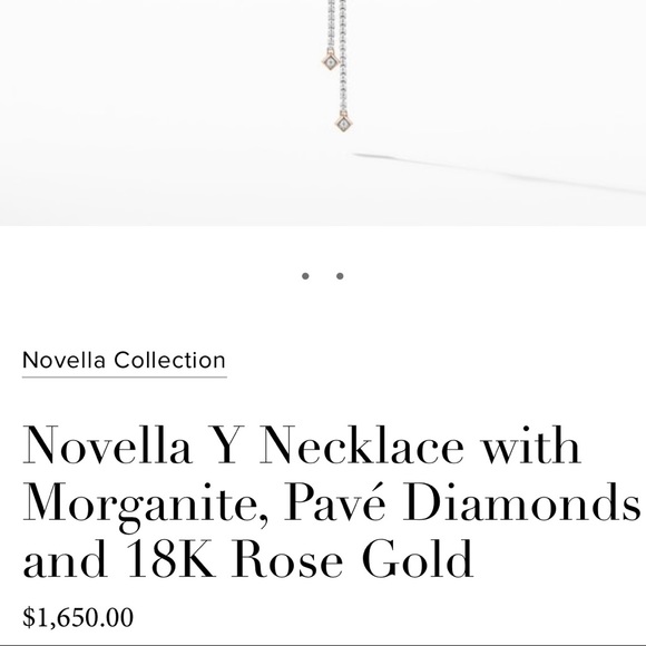 DAVID YURMAN STUNNING LARIAT NECKLACE WITH GEMSTONES ADJUSTABLE - Picture 5 of 11